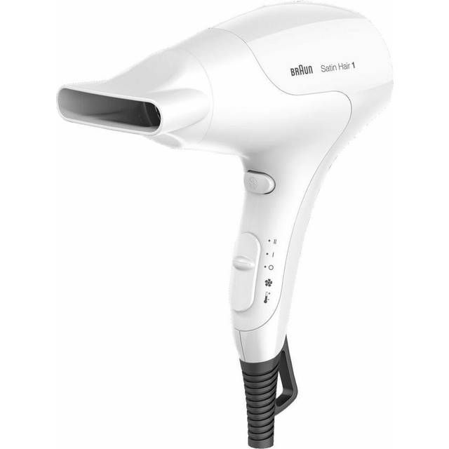 Braun Hairdryer Satin Hair 1 HD180 PowerPerfection white (BRHD180E)