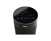 Domo Heating Tower with Chimney effect black Schwarz (DO7345H)