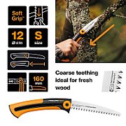 Fiskars Xtract Garden Pruning Saw SW73 black orange (1000613)