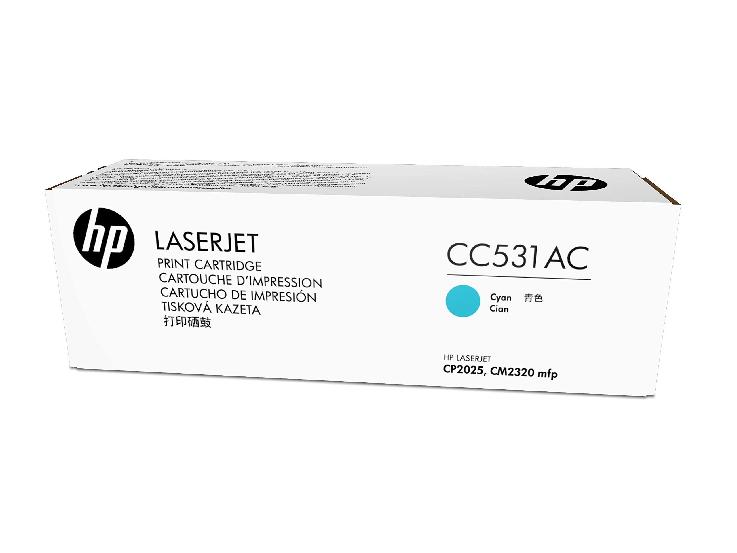 Cartus toner HP CC531AC ,Albastru ,2 800 pagini ,Original (304A) 