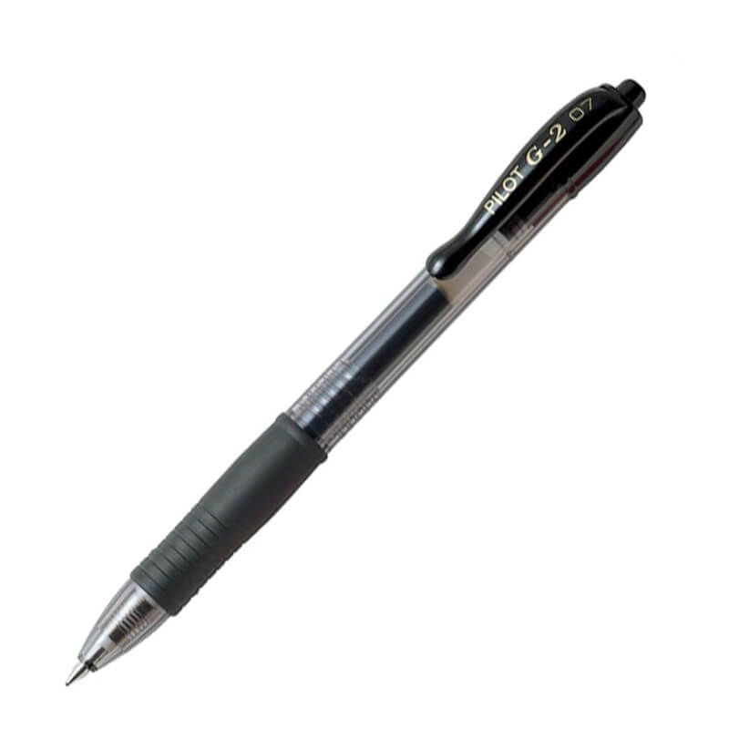 Pilot G2 07 Black Schwarz (BL-G2-7-B) (BLG27B)