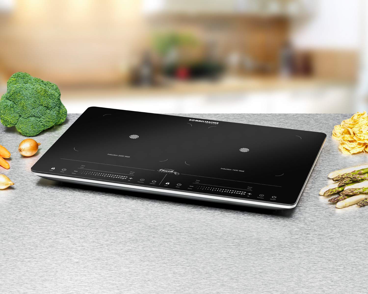 Rommelsbacher Induction Hotplate black Schwarz CT3420 IN (CT 3420/IN)