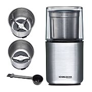 Rommelsbacher Spice Coffee Grinder stainless steel silver EGK 200 (EGK 200)