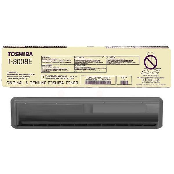 Toshiba Toner T-3008E T3008E Black Schwarz (6AJ00000151) (6AJ00000251)