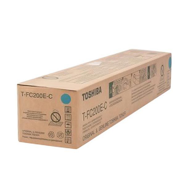 Toshiba Toner T-FC200E TFC200E Cyan (6AJ00000119)(6AJ00000259)