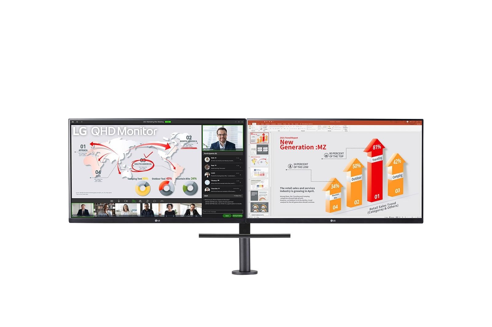 RESIGILAT: LG Monitor 27QP88DP-BS 27QP88DPBS (27QP88DP-BS)