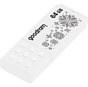 GOODRAM FLASHDRIVE 64GB UME2-WINTER WHITE USB 2.0