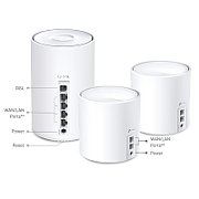 TP-Link Deco X50-DSL Bandă dublă (2.4 GHz/ 5 GHz) Wi-Fi 6 (802.11ax) Alb 1 Intern