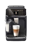 Philips coffee machine EP4441/50 with 15 bar pump pressure  built-in milk frother  fully automatic  1500 W  black