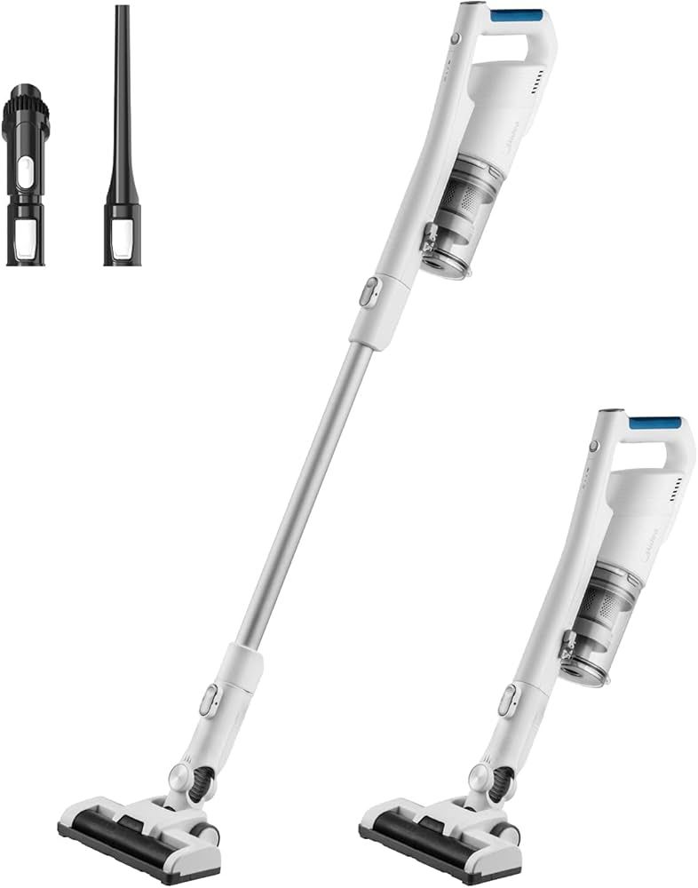 Midea Cordless Vacuum Cleaner | P5 MCS2021WB | 150 W | 21.6 V | Operating time (max) 45 min | White
