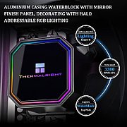 Thermalright Frozen Prism 360 BLACK Complete Water Cooling with RGB  black