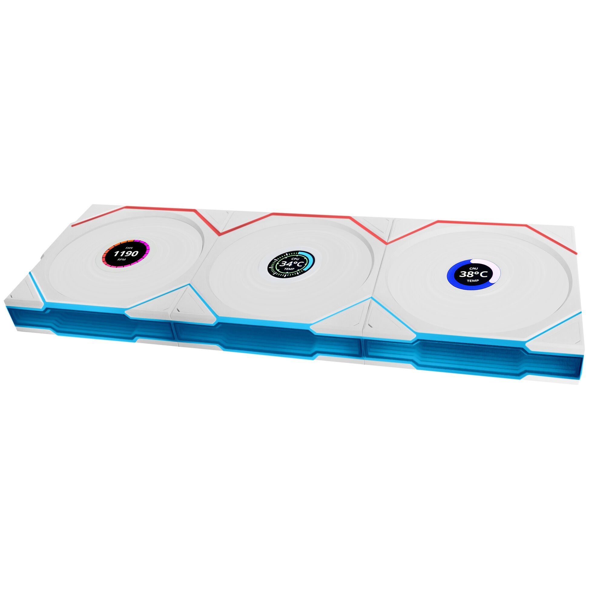 Ventilator Lian Li LULI-118 ,120 x 120 x 28 mm ,1900 rpm ,Alb ,RGB 