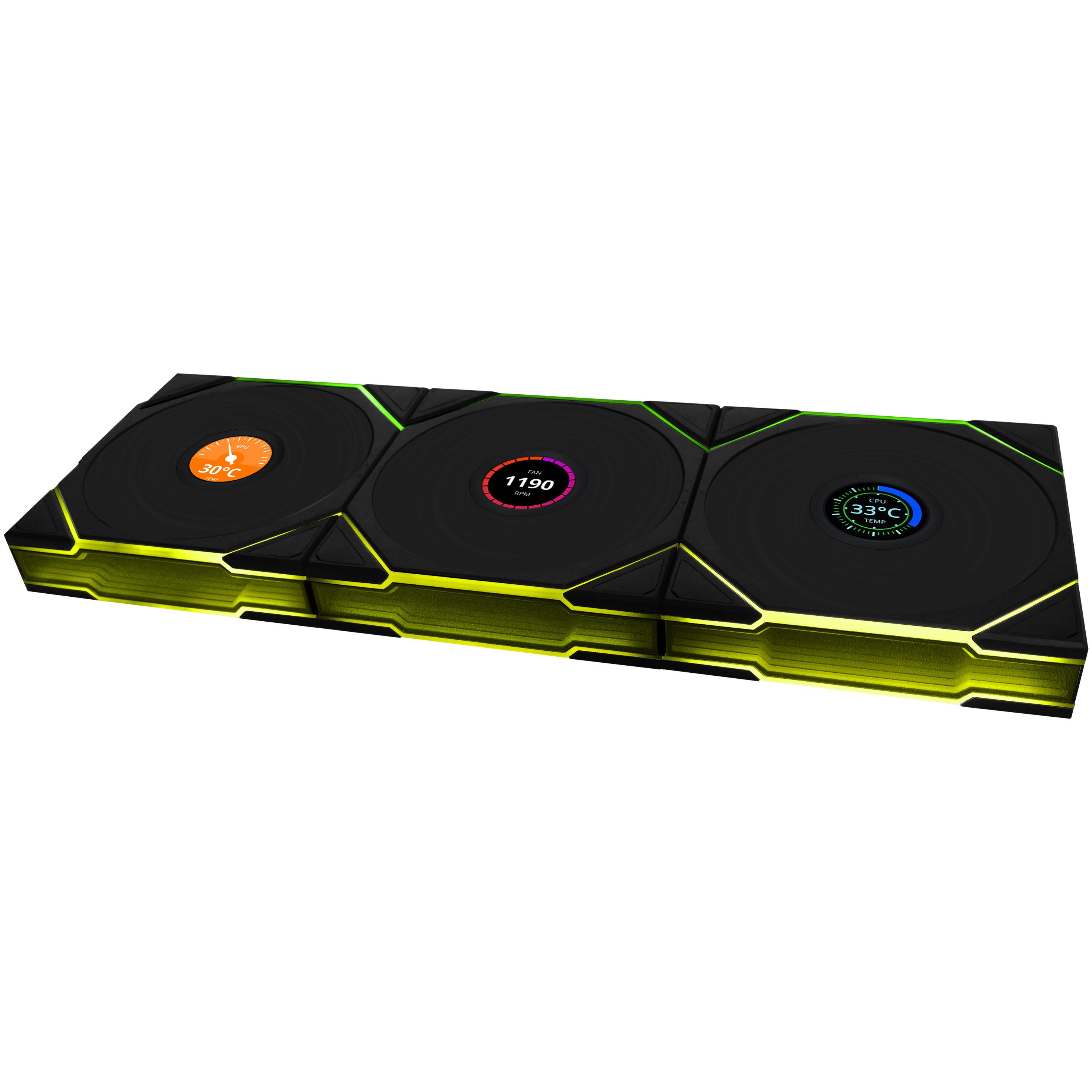 Ventilator Lian Li LULI-117 ,120 x 120 x 28 mm ,1900 rpm ,Negru ,RGB