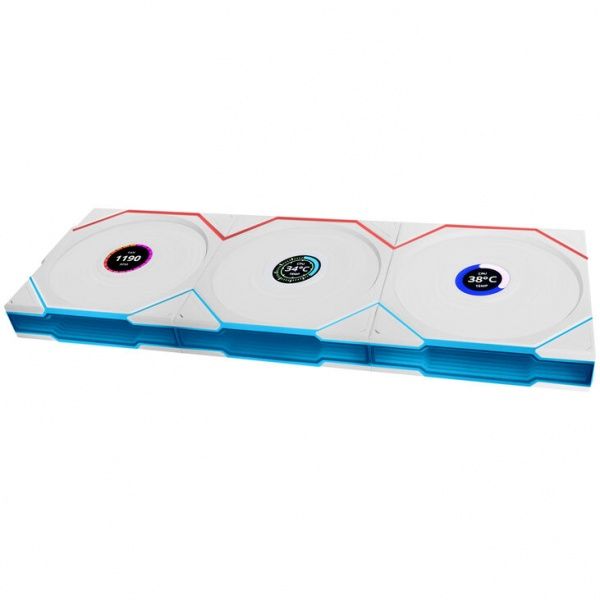 Ventilator Lian Li LULI-120 ,120 x 120 x 28 mm ,1900 rpm ,Alb ,RGB