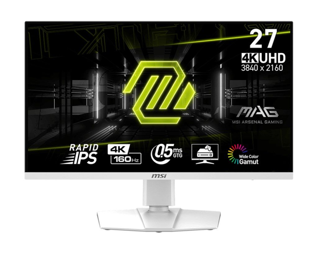 MSI MSI MAG 274URFWDE computer monitor 68.6 cm (27 ) 3840 x 2160 pixels 4K Ultra HD White