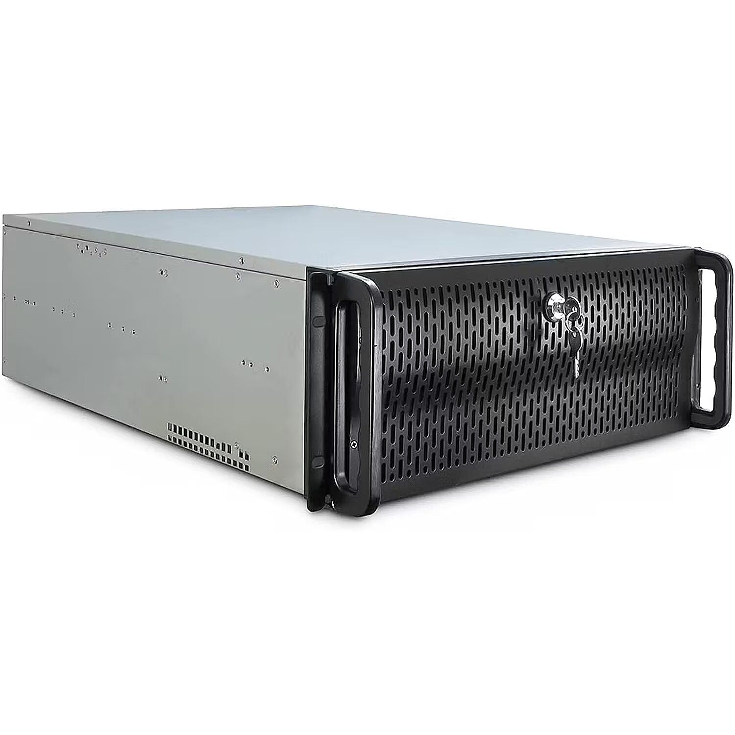 Inter-Tech IPC 4U-4129L Rack Metallic  Silver