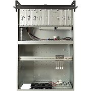 Inter-Tech IPC 4U-4129L Rack Metallic  Silver