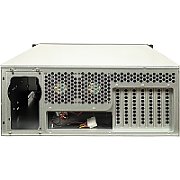 Inter-Tech IPC 4U-4129L Rack Metallic  Silver