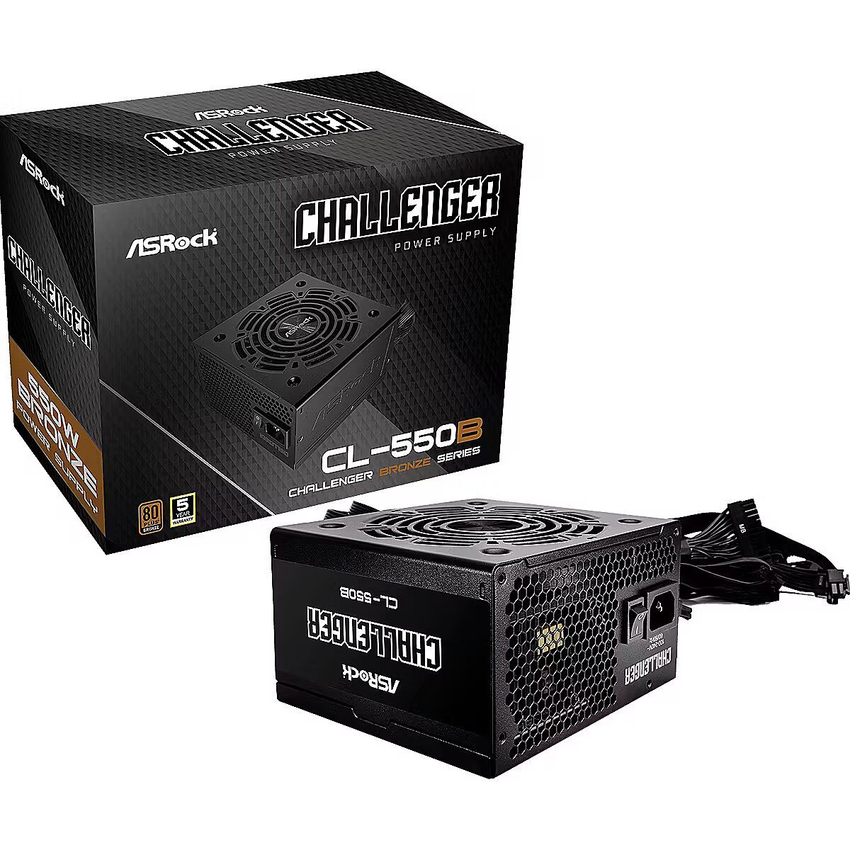Zasilacz ASRock CHALLENGER 550W 80 Plus Bronze