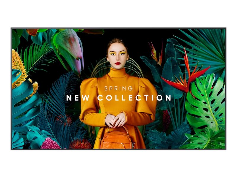 Ecran Profesional VA LED Samsung 98  LH98QHCEBGCXEN, UHD (3840 x 2160), HDMI, DisplayPort, WiFi, Bluetooth (Negru)