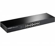 EDIMAX Edimax GS-1016 V2 network switch Managed Gigabit Ethernet (10/100/1000) Black