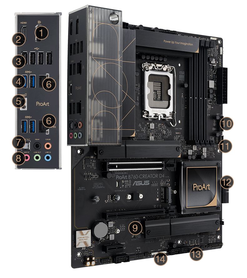 MB B760 S1700 ATX/PROART B760-CREATOR ASUS