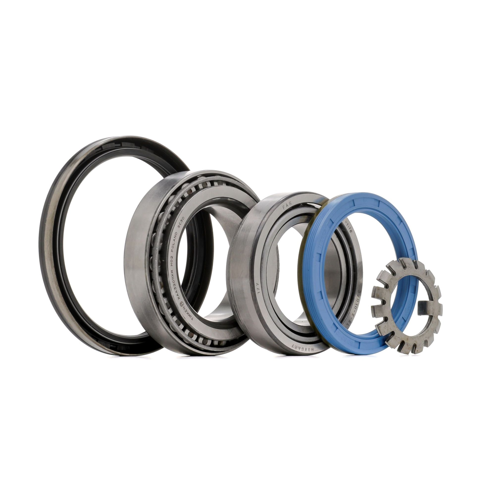 Rear Wheel Bearing Set L/P (50x90x23) fits: MERCEDES SPRINTER 3.5-T (B909)  SPRINTER 4.6-T (B909)  SPRINTER 4-T (B904)  T1 (601  611)  T1/TN  VARIO  VW LT 28-46 II 2.1D-4.3D 04.81-
