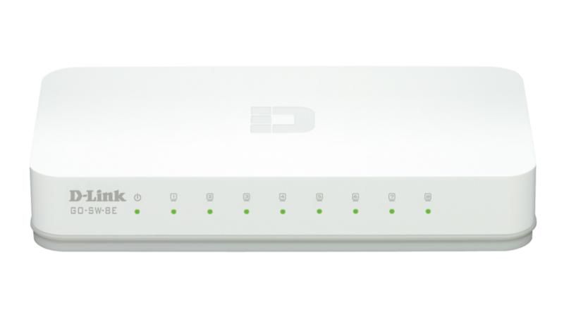 D-Link Switch D-Link GO-SW-8E, 8 port, 10/100 Mbps