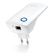 TP-LINK Wireless Range Extender TP-link, N300, Wall Plugged, 2.4GHz, 2 antene interne, 1 port LAN/WAN, Range extender button / Range extender mode, Atheros, 2T2R