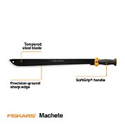 Fiskars Solid Machete 70cm black orange (1051235)