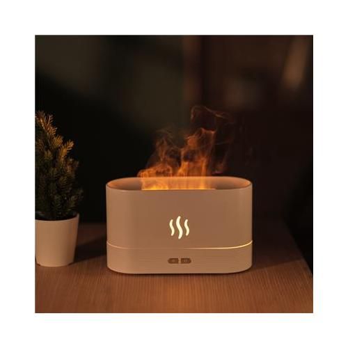 PLATINET FLAME AROMA DIFFUSER HUMIDIFIER  180ML 4,5W WHITE  [46110]
