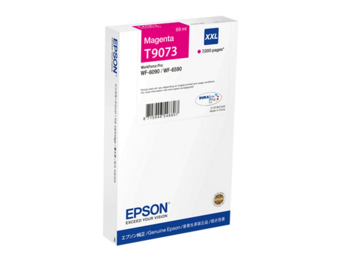 Cartus cerneala Epson C13T90734N ,Magenta ,7 000 pagini ,Original (T9073) 