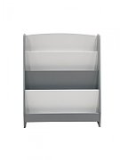 Raft depozitare carti, gri, MDF, U-Grow