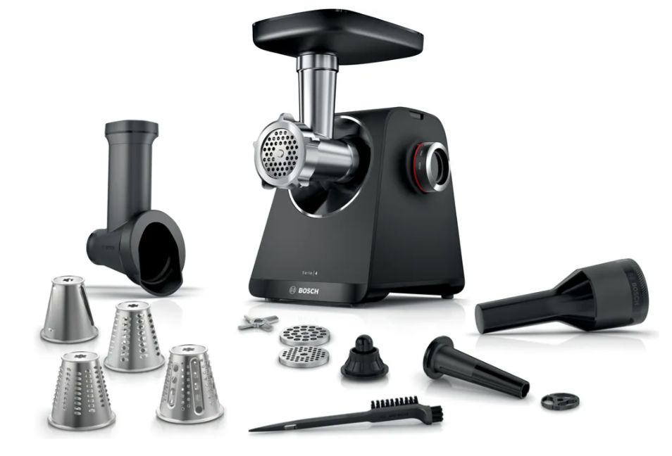 Bosch MFWS440B mincer 1900 W Black  Silver