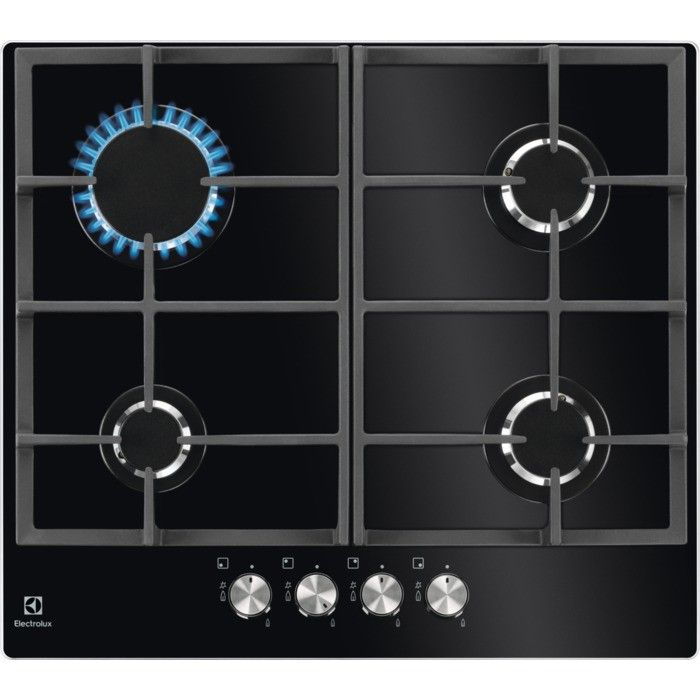 Electrolux KGG6426K Black Built-in 56 cm Gas 4 zone(s)