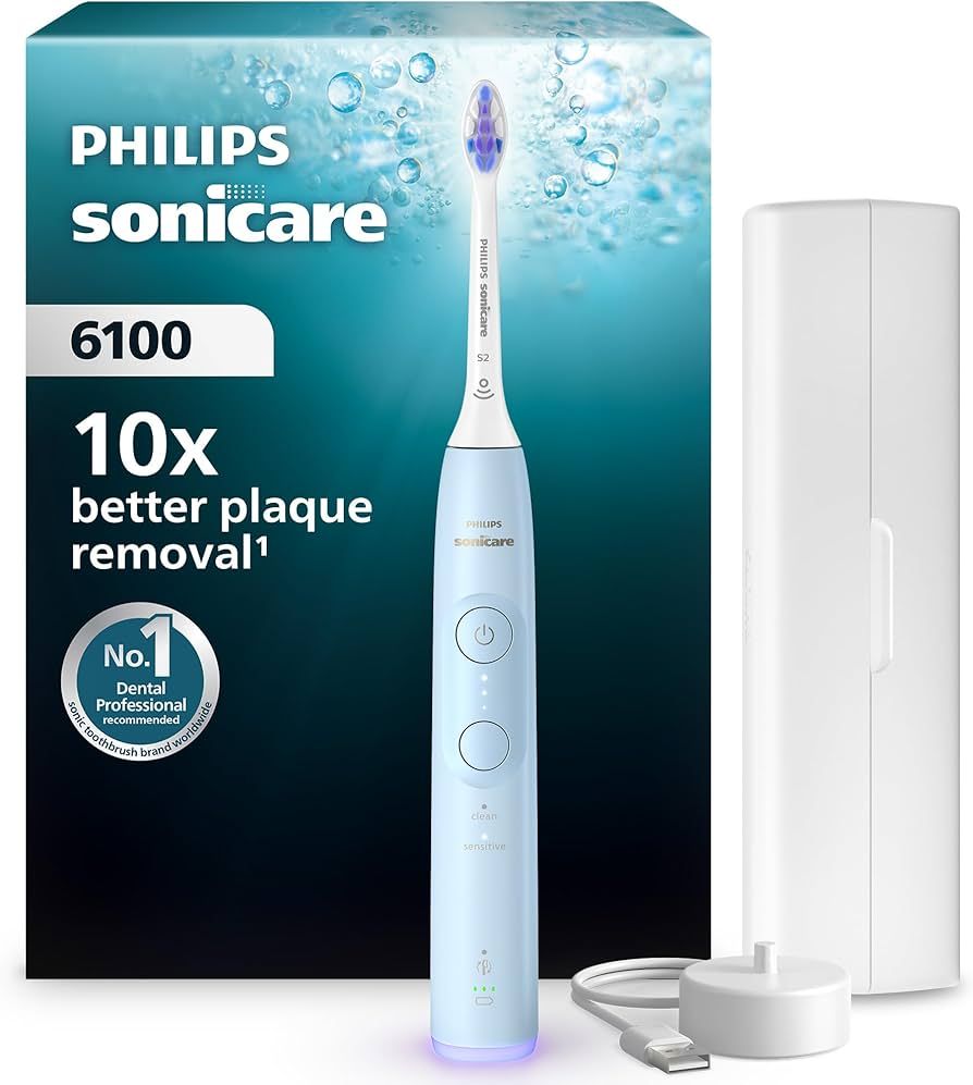 Philips 6100 HX7406/02 Rechargeable Sonic Toothbrush