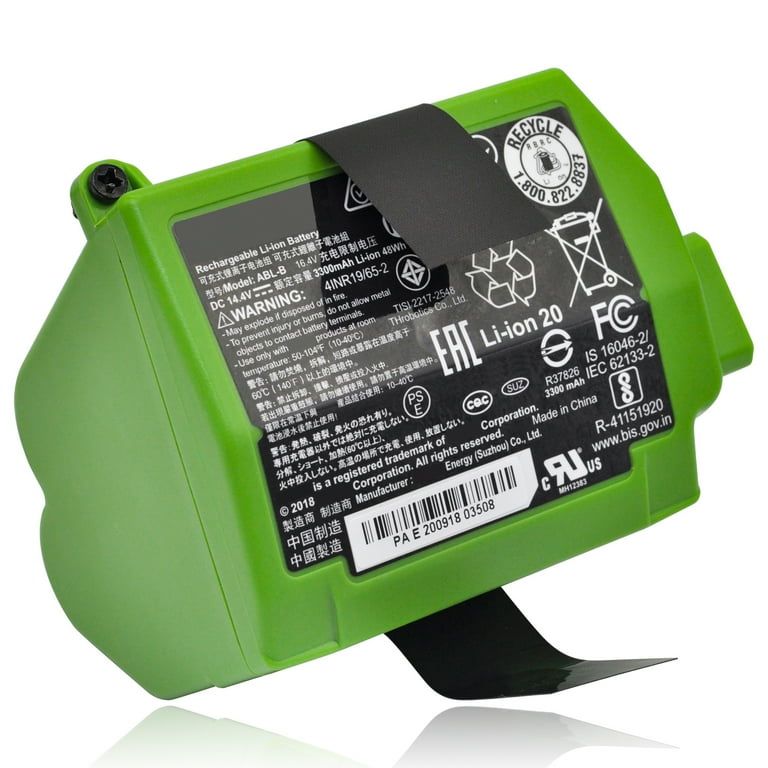 Battery for iROBOT Rommba S9 14.4V 3300mAh Li-Ion