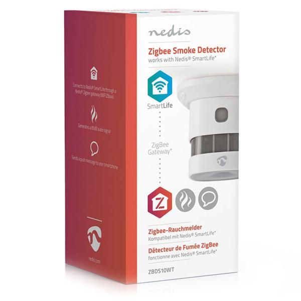 Smoke detector Nedis SmartLife ZBDS10WT