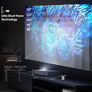 Hisense PL1SE Beamer Ultra-Short-Throw Projector 2100 ANSI Lumen DLP 2160p (3840x2160) Black