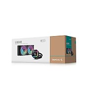 DeepCool LQ240 Processor Liquid cooling kit 12 cm Black 1 pc(s)