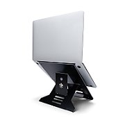 Laptop stand 10-20 Max.5KG Alu Riser black