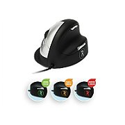 R-Go Mouse HE ergonomic right USB medium black retail