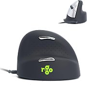 R-Go Mouse HE ergonomic right USB medium black retail