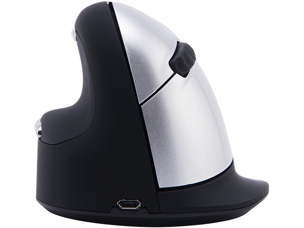 R-Go Mouse HE ergonomic right-hand Bluetooth black/silver retail