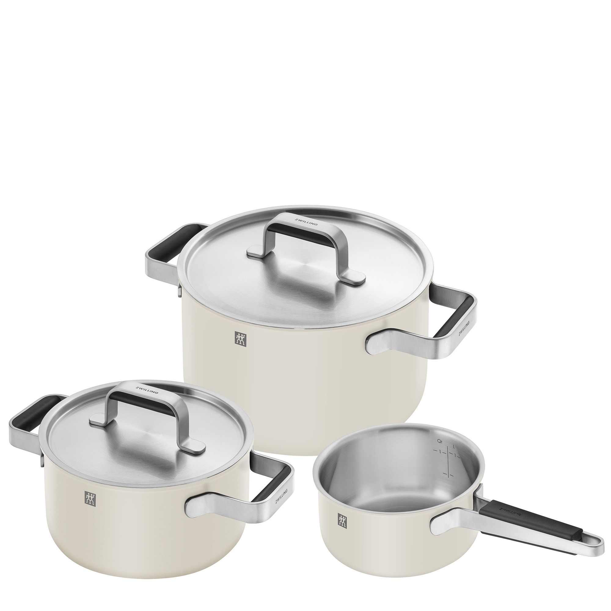 ZWILLING PURE set of 3 pots