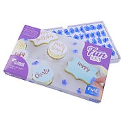 PME Zestaw foremek do tworzenia napisów (66 sztuk)