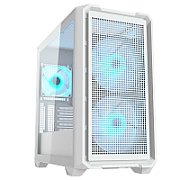 COUGAR MX600 Mini RGB PC Case, Mini Tower, White