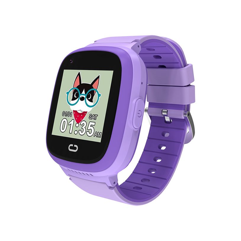 CANYON kids watch Sunny KW-48 Video 4G GPS Games&Music Violet