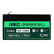 Green Cell AGM41 baterii UPS Acid sulfuric şi plăci de plumb (VRLA) 12 V 1,3 Ah