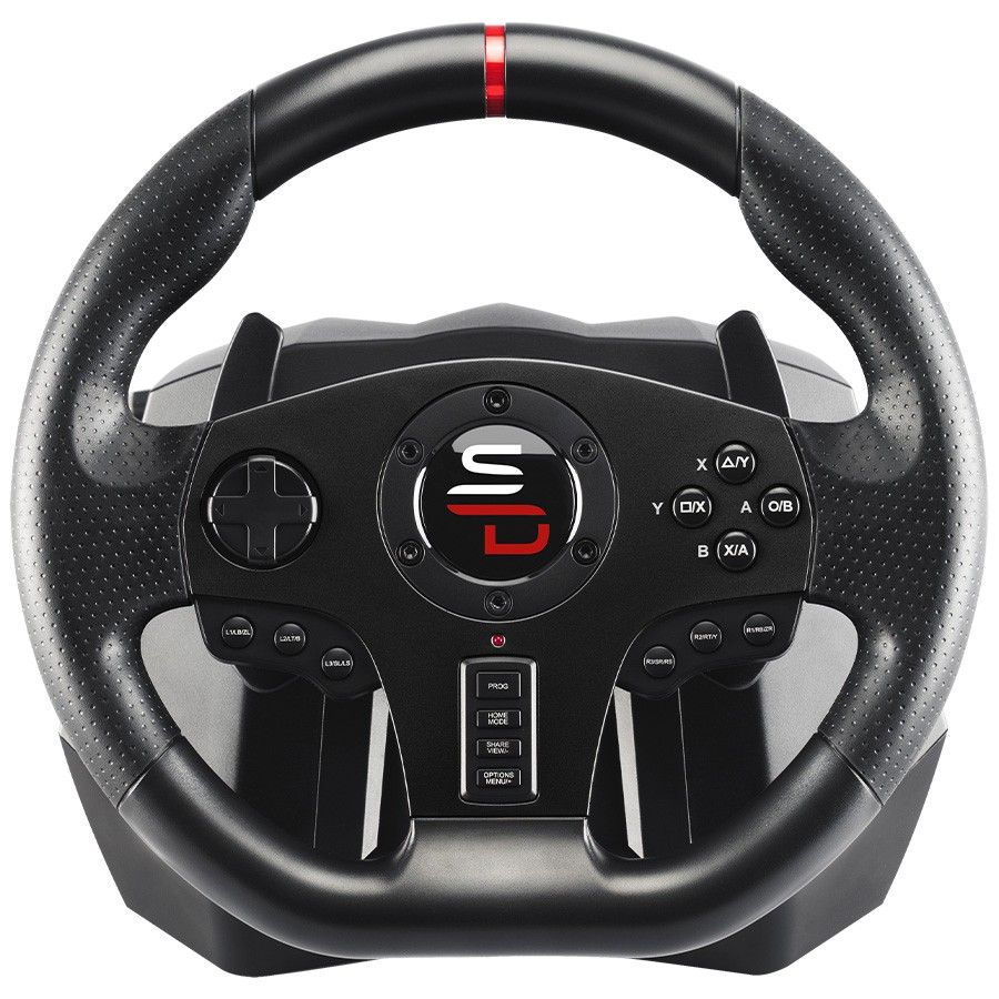 Steering Wheel + Pedals - Nintendo Switch - PC - PlayStation 4 - Xbox One - 270° - Wired - USB